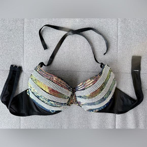 Other - Womens Sparkly Belly Dance Top Bra , 36B
